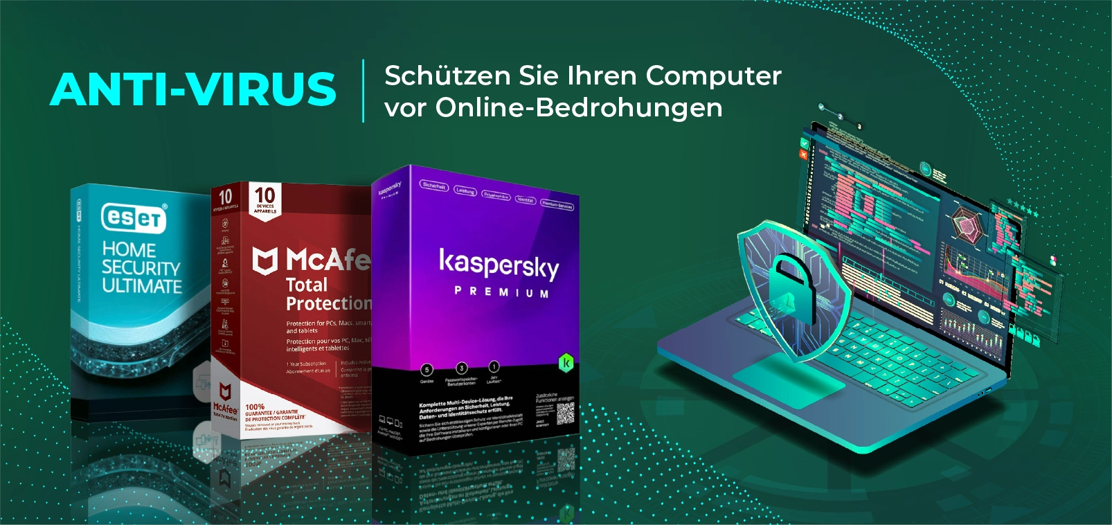 Antivirus-Banner Desktop