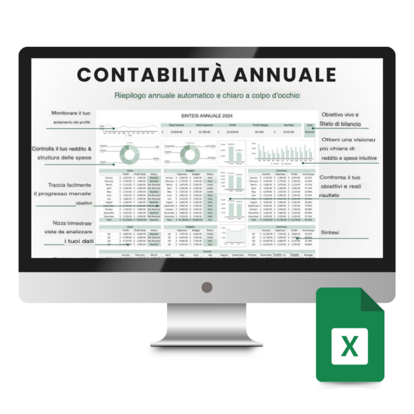 Template Excel Contabilità Aziende